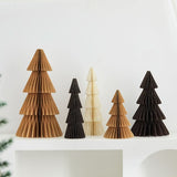 Christmas Tree Decorations for Indoor Tabletop Display - Paper Christmas Tree for Holiday Scene Decoration eprolo