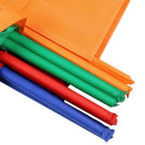 Shopping Bag Grocery Grab Shopping Bags Foldable Tote Eco-friendly Reusable Supermarket Bags 4pcs/set eprolo