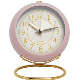 European metal clock creative silent children electronic alarm clock simple living room bedroom eprolo