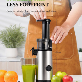 Cold Press Juicer Slow Masticating High Yield Easy Clean 600ml Cup Massive Discounts