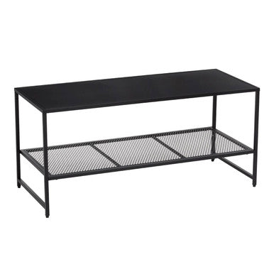 Acero Black Metal Coffee Table Orsina