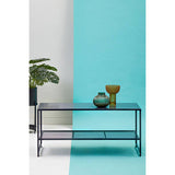 Acero Black Metal Coffee Table Orsina
