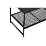 Acero Black Metal Coffee Table Orsina