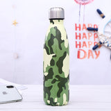 Stainless Steel Thermos Vacuum Flask Bottle 500ml Coffee Milk Cup Lovers Gradient Color Outdoor Travel Sport Hot Water Bottles eprolo
