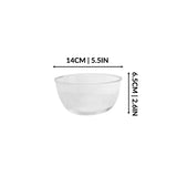 Borosilicate Glass Mixing Bowls, Set of 3