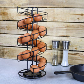 Spiral Egg Holder, 32-Egg Kitchen Storage Rack