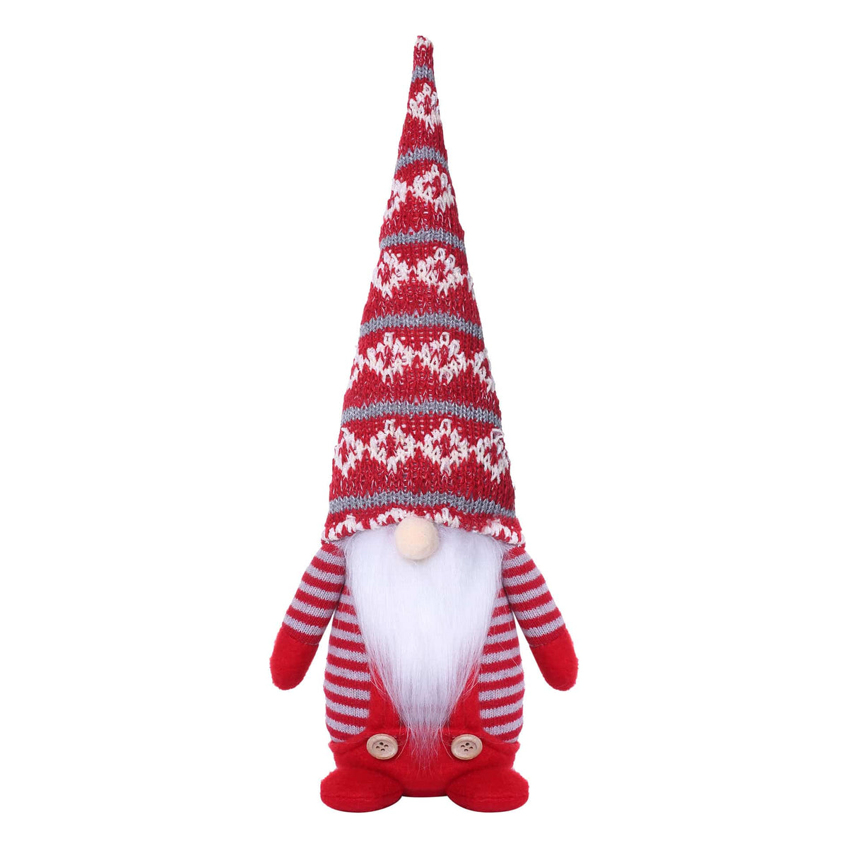 New Nordic Plush Knitted Christmas Decoration Faceless Doll Doll Forest Strap Rudolf Ornament