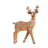 Christmas Deer Resin Ornament Furniture Decoration Craft Christmas Decor eprolo