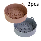 Air Fryer Accessories Air Fryer Silicone Pot Square Silicone Pot Holder Round Silicone Pot eprolo