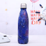 Stainless Steel Thermos Vacuum Flask Bottle 500ml Coffee Milk Cup Lovers Gradient Color Outdoor Travel Sport Hot Water Bottles eprolo