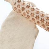 Merry Christmas Elk Wooden Print Rolling Pin Christmas Home Decorations Navidad Decor Noel Dessert Tools New Year 2020 DIY Craft eprolo