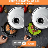 Air Fryer Silicone Baking Pan Burst Reusable High Temperature Resistant Foldable Thickened Silicone Baking Pan eprolo
