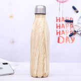 Stainless Steel Thermos Vacuum Flask Bottle 500ml Coffee Milk Cup Lovers Gradient Color Outdoor Travel Sport Hot Water Bottles eprolo