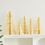 Christmas Tree Decorations for Indoor Tabletop Display - Paper Christmas Tree for Holiday Scene Decoration eprolo