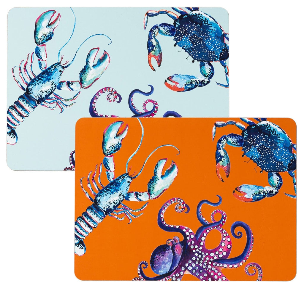 Dish of the Day Cork-Backed Placemats, Set of 4