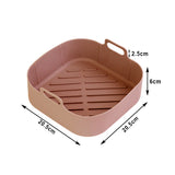 Air Fryer Accessories Air Fryer Silicone Pot Square Silicone Pot Holder Round Silicone Pot eprolo