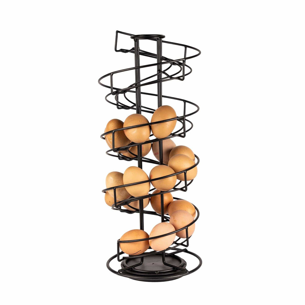 Spiral Egg Holder, 32-Egg Kitchen Storage Rack