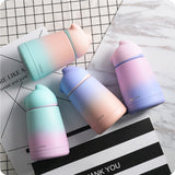 Cute Cat  Water Bottle Girl Woman Lovers Hot Stainless Steel Water Bottle Coffee Milk Cute Water Bottle Girl Drinkware eprolo