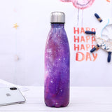 Stainless Steel Thermos Vacuum Flask Bottle 500ml Coffee Milk Cup Lovers Gradient Color Outdoor Travel Sport Hot Water Bottles eprolo