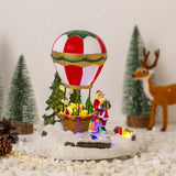 Christmas LED Light-Up Music House Decorative Snow House with Sound Creative Christmas Gift and Holiday Decoration eprolo