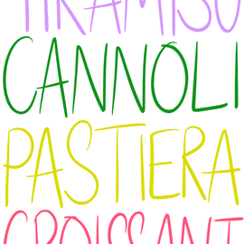 Dessert Lovers Kitchen Art Print