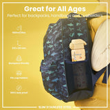 Leak Proof Slim Water Bottle, Stainless Steel, Diggers, 600ml (20oz) ION8