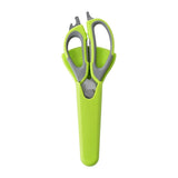 Kitchen Scissors Multifunctional Poultry Bottle Opener Bone Cutter Shear Scissors Peel Poultry Shear With Magnetic Storage Bag eprolo