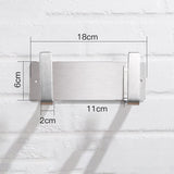 Wall-Mounted Space Aluminum Pot Cover Storage Rack Punch-Free Kitchen Storage Rack Multi-Functional Cutting Board Chopping Board Rack eprolo
