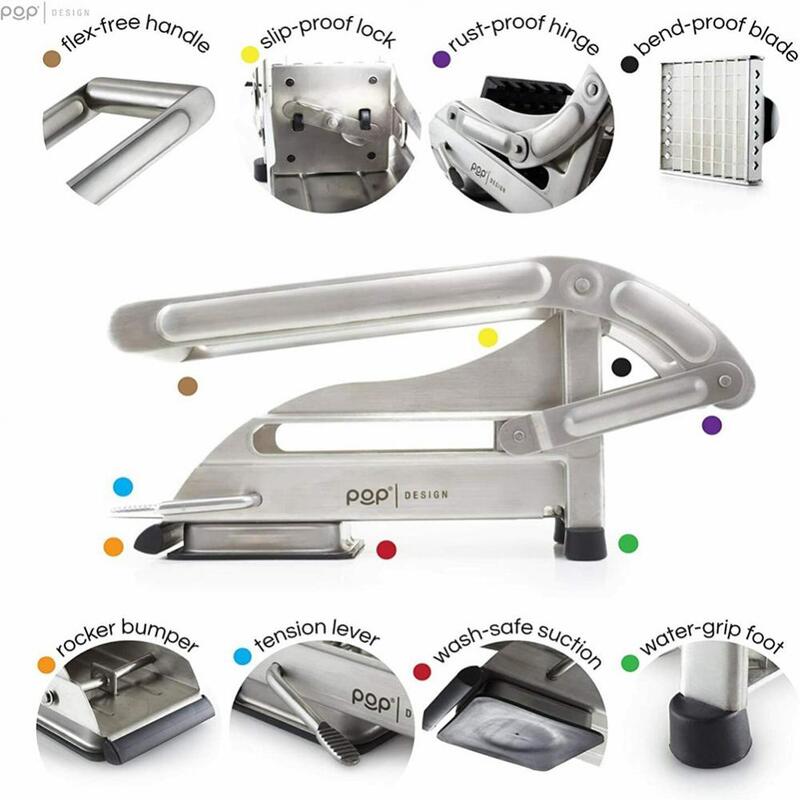 Potato Chip Cutter, Manual Potato Chip Cutter, Cucumber Chip Cutter, Potato Chip Cutter, Shredder eprolo