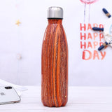 Stainless Steel Thermos Vacuum Flask Bottle 500ml Coffee Milk Cup Lovers Gradient Color Outdoor Travel Sport Hot Water Bottles eprolo