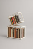 Rotating Cube Bookshelf Sickhaus