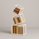 Rotating Cube Bookshelf Sickhaus
