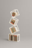 Rotating Cube Bookshelf Sickhaus