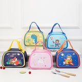 Thermal Insulation Lunch Box Bag, Student Lunch Bag, Aluminum Foil Thickened Thermal Insulation Bag, Large Capacity eprolo