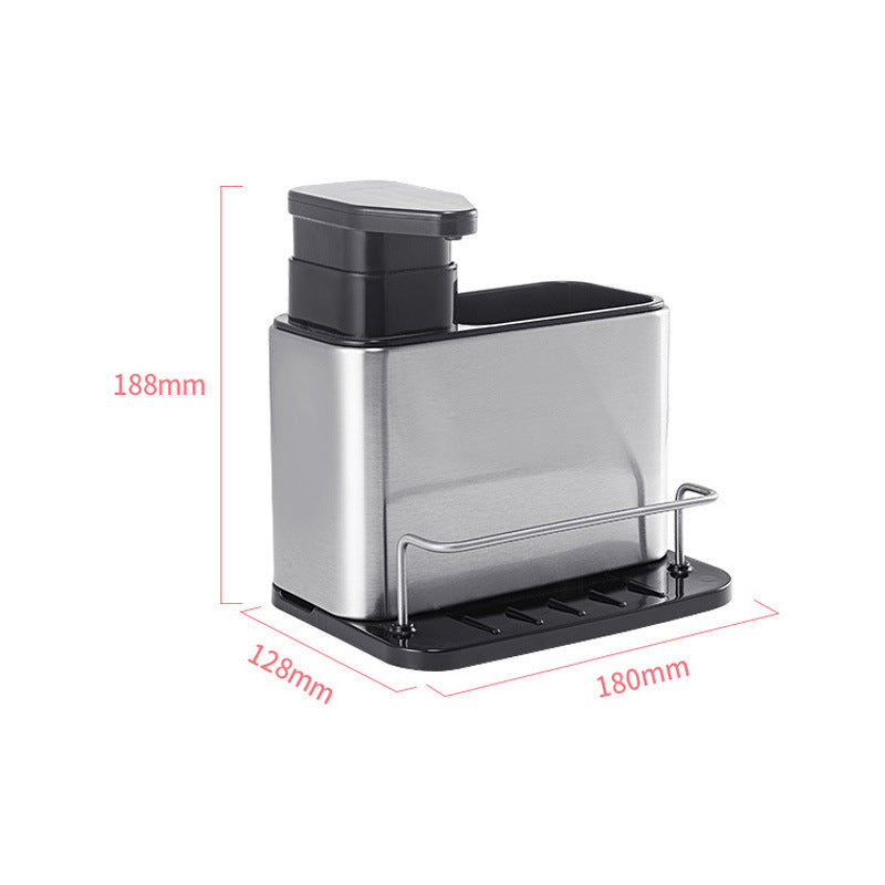 Kitchen Dishwasher Storage Rack Detergent Soap Dispenser eprolo