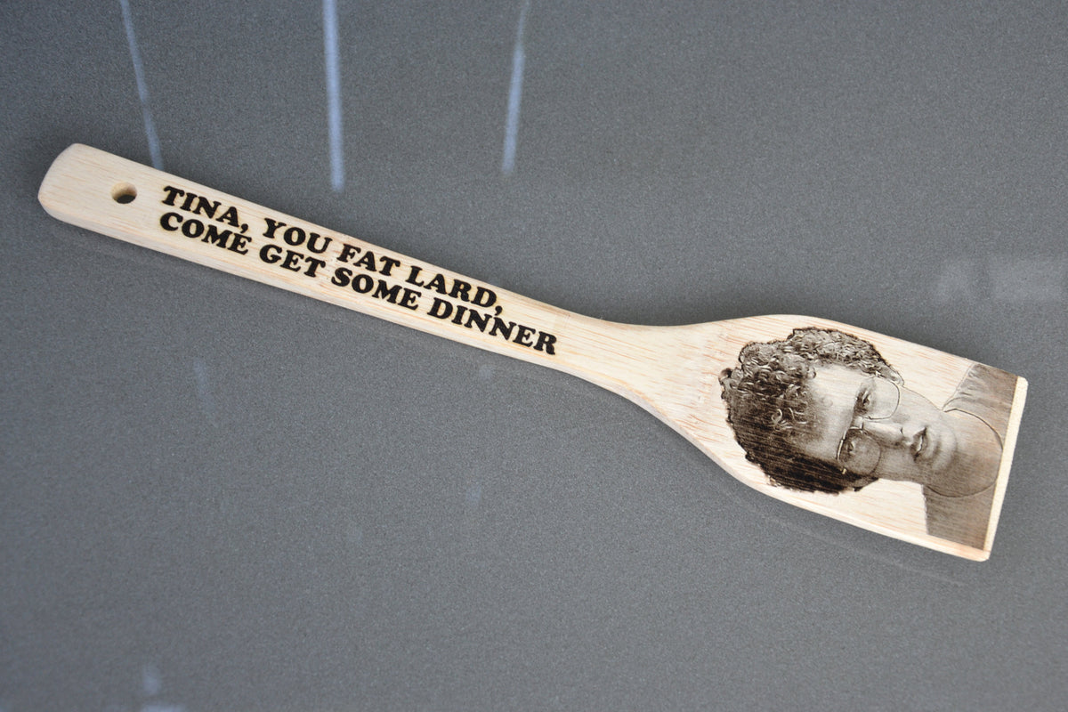 Tina you fat lard come get some dinner / Vote For Pedro - Napoleon Dynamite inspired Kitchen Spatula // Cult 2000s Comedy Movie Gift