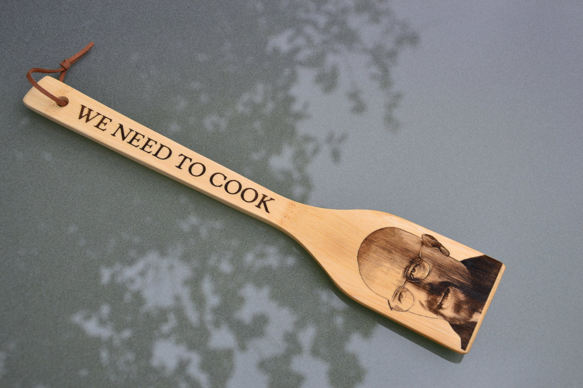 We Need to Cook / Chili P is my Signature - Breaking Bad inspired Kitchen Spatula - Walter White Jesse Pinkman // Double sided Kitchen Gift
