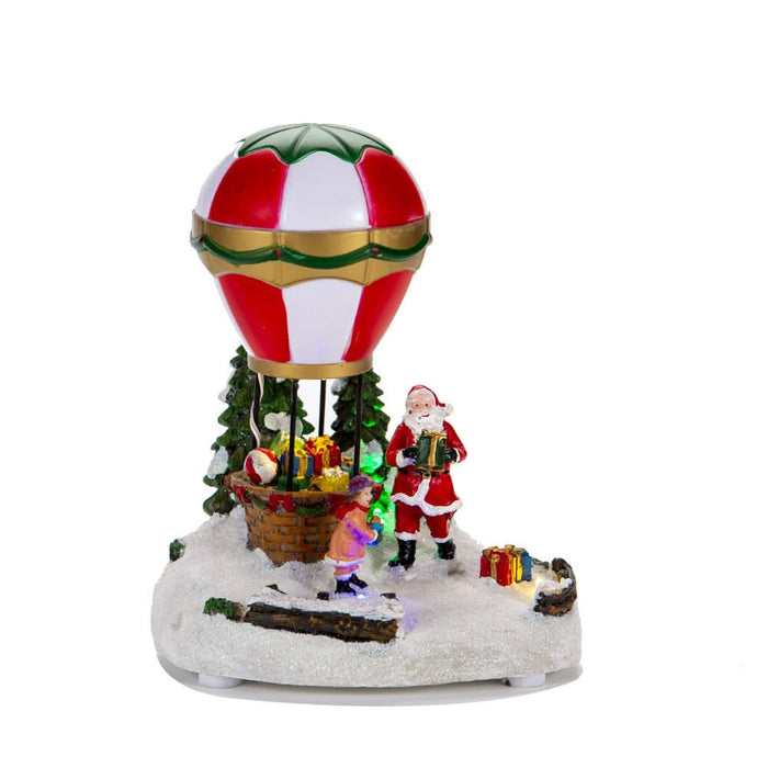 Christmas LED Light-Up Music House Decorative Snow House with Sound Creative Christmas Gift and Holiday Decoration eprolo