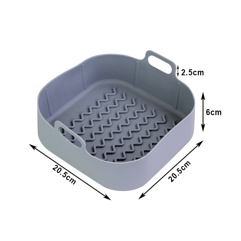 Air Fryer Accessories Air Fryer Silicone Pot Square Silicone Pot Holder Round Silicone Pot eprolo