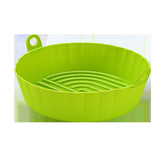 Air Fryer Silicone Baking Pan Burst Reusable High Temperature Resistant Foldable Thickened Silicone Baking Pan eprolo