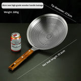 Large Stainless Steel Oil Strainer, Commercial Oil Strainer, Lo Mein Strainer, Oil Leak Strainer, Household Lo Mein Strainer eprolo