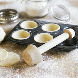 Instant Tart and Pie Molder Wood Double Side Wooden Pastry  Kitchen Tools eprolo