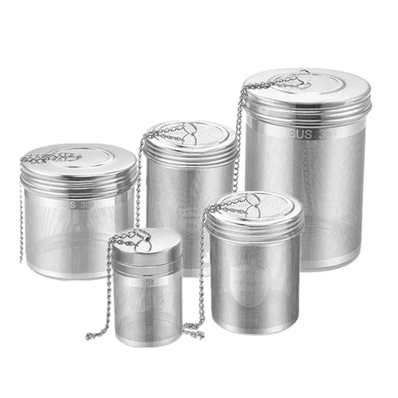 Creative 304 Stainless Steel Tea Strainer Leaf Spice Herbal Teapot Reusable Mesh Filter Home Kitchen Accessories Kitchen Essentials