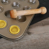 Instant Tart and Pie Molder Wood Double Side Wooden Pastry  Kitchen Tools eprolo