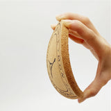 150sets/Lot 3pcs/Set Round Cork Coaster Cup Plate Mat 1cm Thickness Coffee Pad Tea Cushion Kitchen Decor 100% Natural eprolo