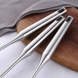 1/7/10Pcs Kitchen Utensils Cooking tools Stainless Steel Shovels Turner Ladle Soup Spoon Colander Filter Silver for Restaurant Kitchen Essentials