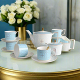 Azure Royale Imperial Bone China Tea Set KitchBoom