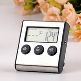 Tp700 Digital Remote Wireless Food Kitchen Oven Thermometer Probe For BBQ Grill  Oven Meat Timer  Temperature  Manually Set eprolo