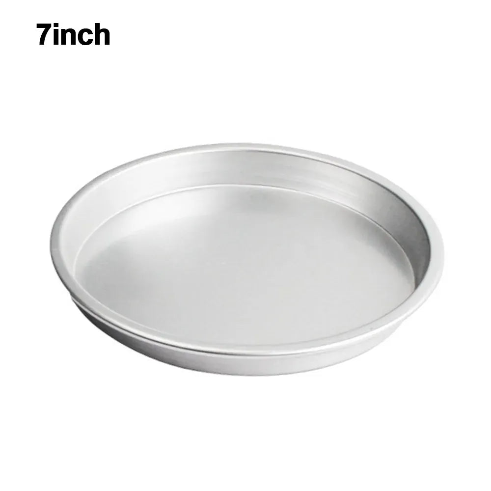 New Round Baking Tray Non-stick Even Heating Oven Tray Aluminum Alloy Cookies Baking Tray