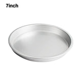 New Round Baking Tray Non-stick Even Heating Oven Tray Aluminum Alloy Cookies Baking Tray